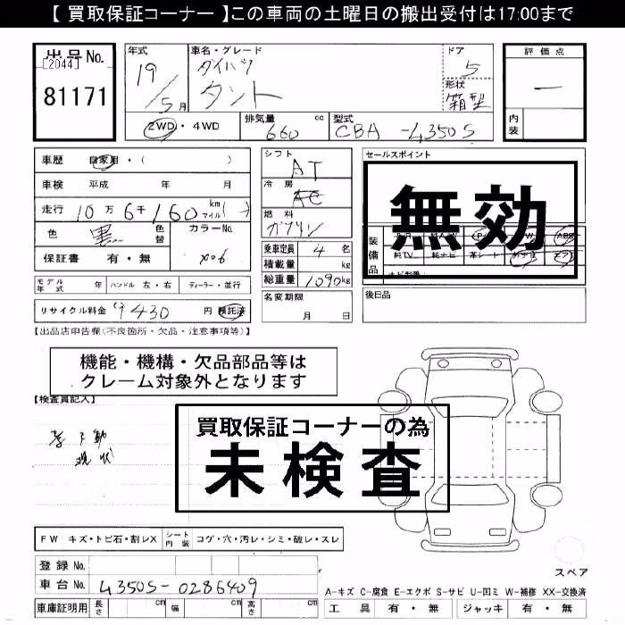 DAIHATSU TANTO