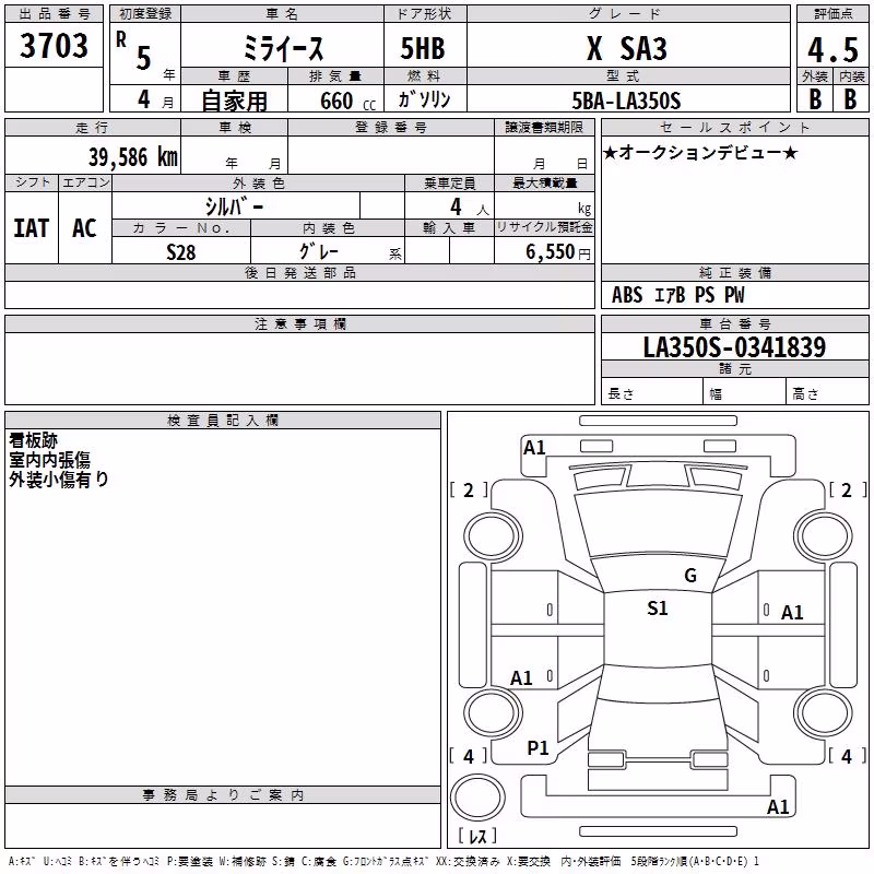 DAIHATSU MIRA E:S