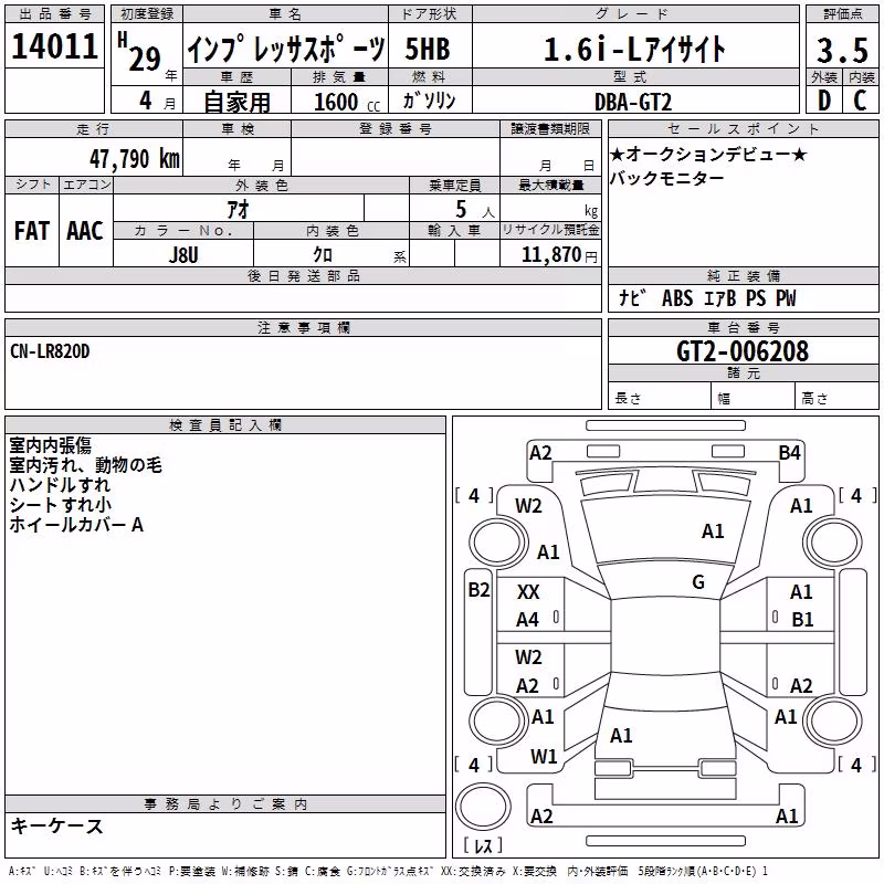 SUBARU IMPREZA