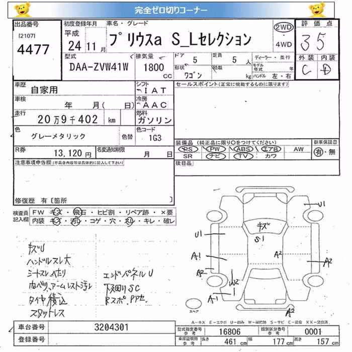 TOYOTA PRIUS ALPHA