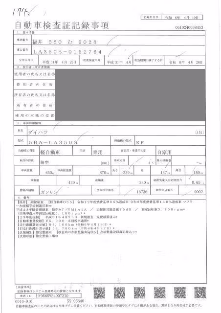 DAIHATSU MIRA E:S