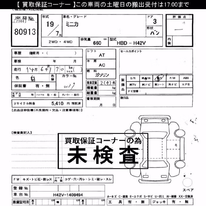 MITSUBISHI MINICA