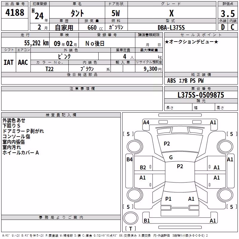 DAIHATSU TANTO