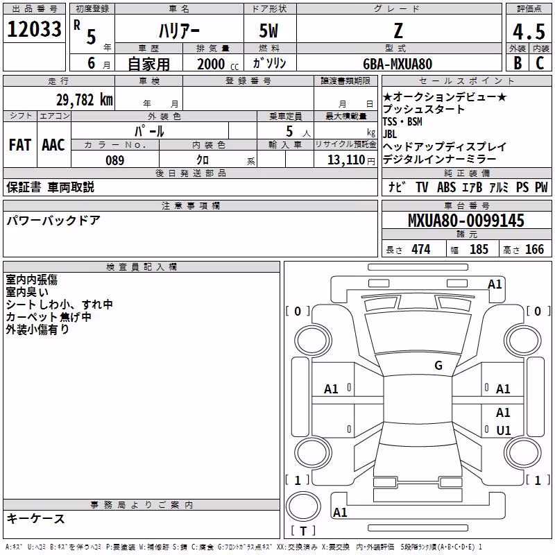 TOYOTA HARRIER