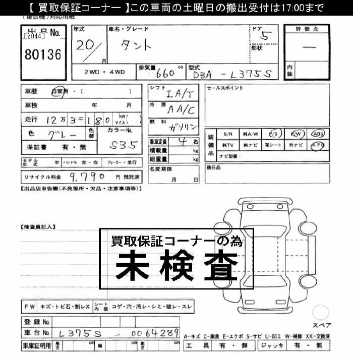 DAIHATSU TANTO