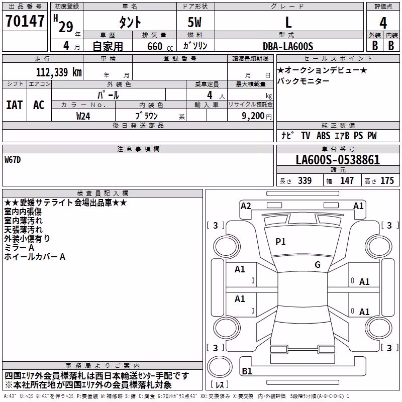 DAIHATSU TANTO