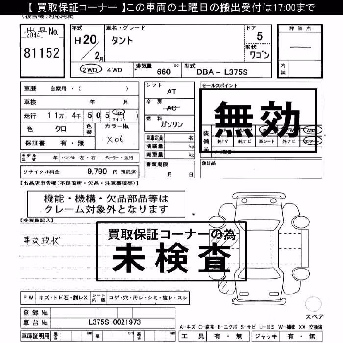 DAIHATSU TANTO