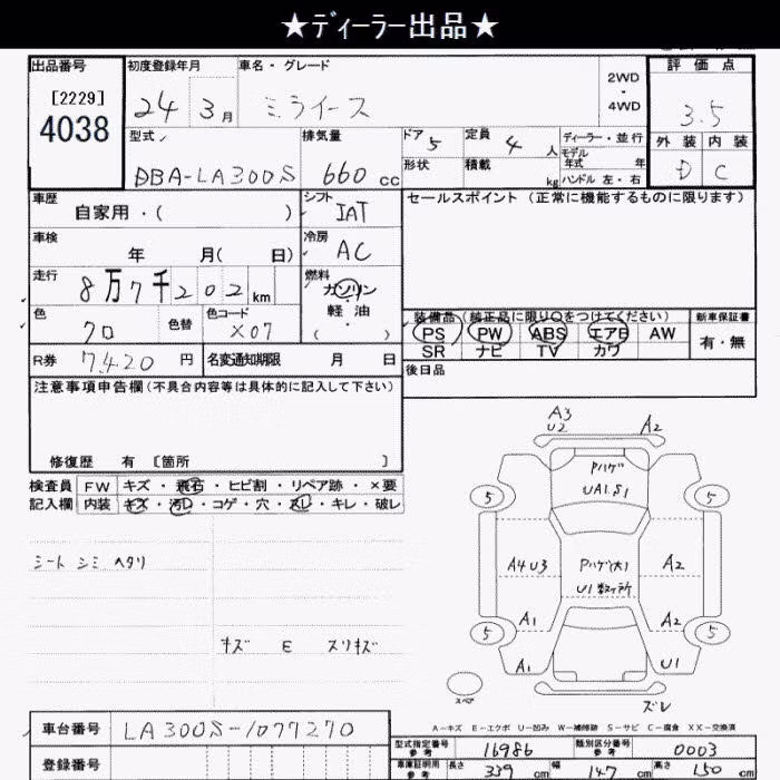 DAIHATSU MIRA E:S
