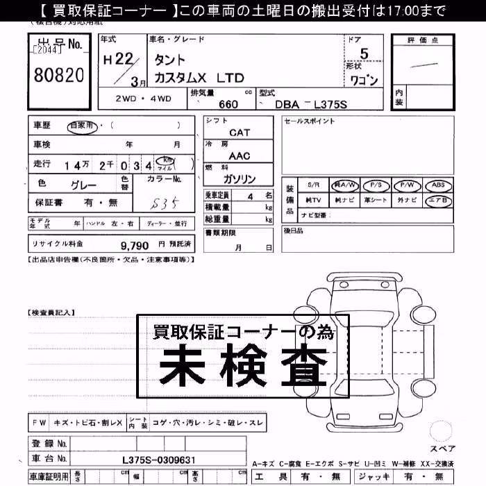 DAIHATSU TANTO