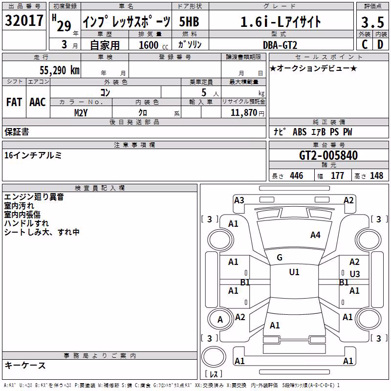 SUBARU IMPREZA