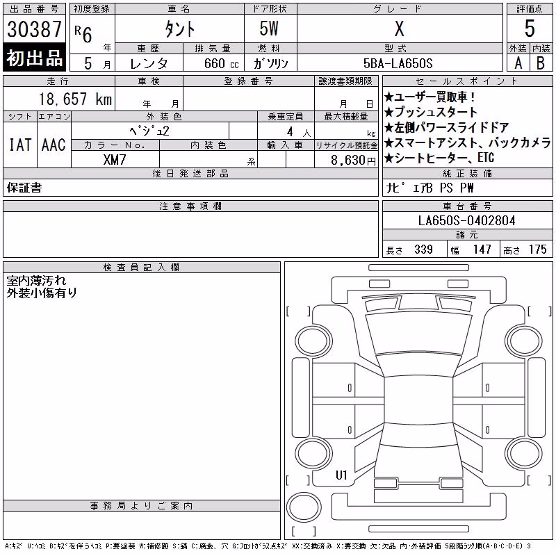 DAIHATSU TANTO