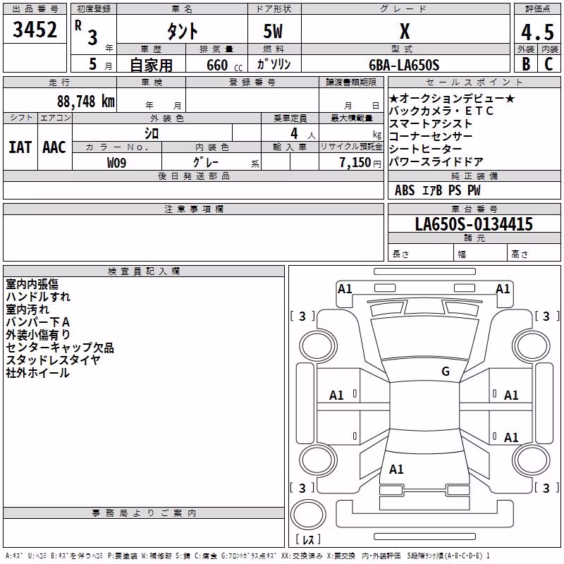 DAIHATSU TANTO