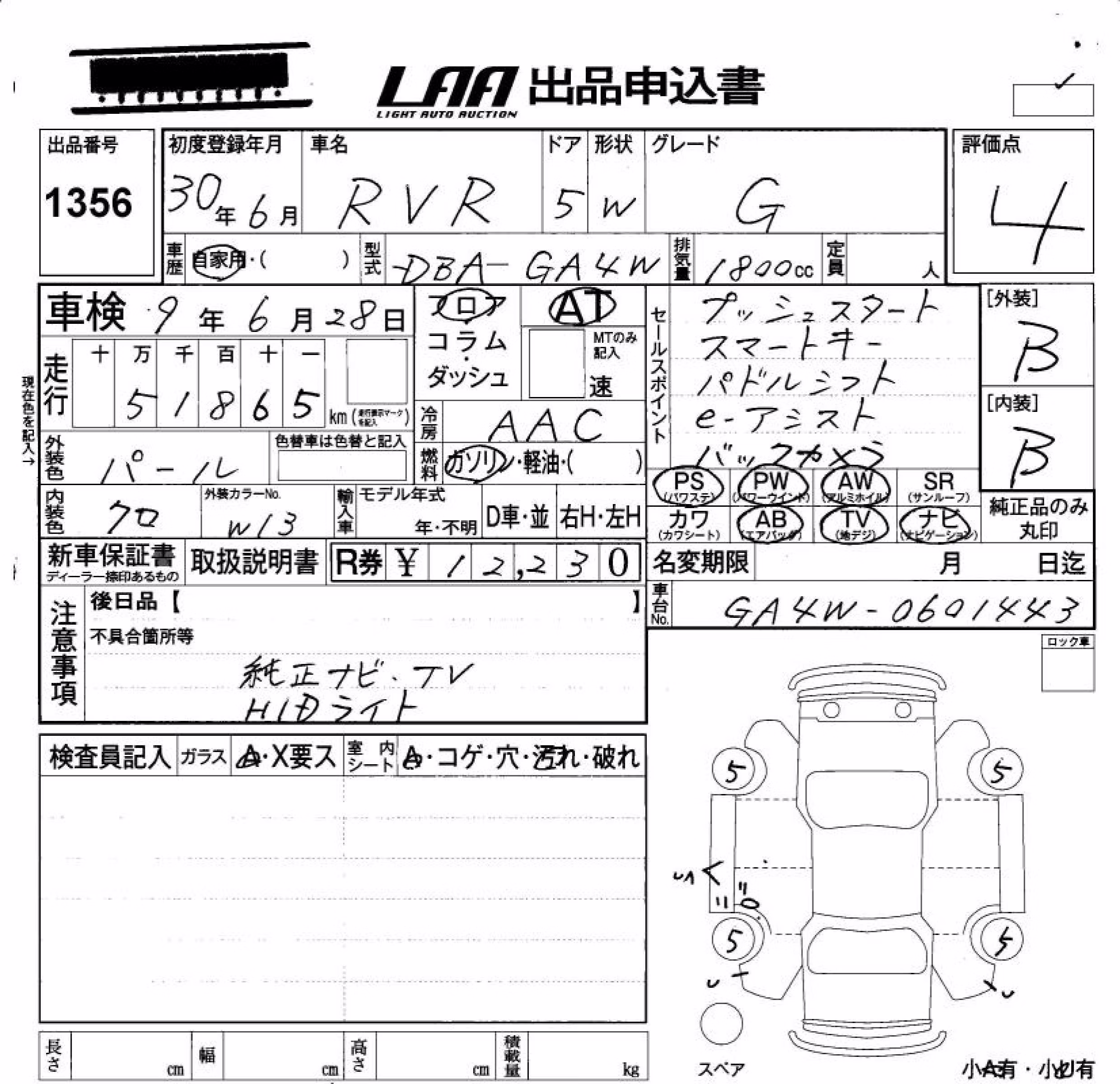 MITSUBISHI RVR