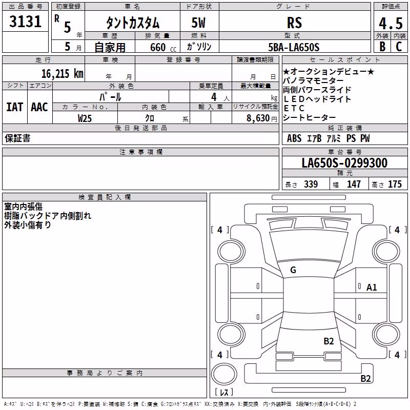 DAIHATSU TANTO