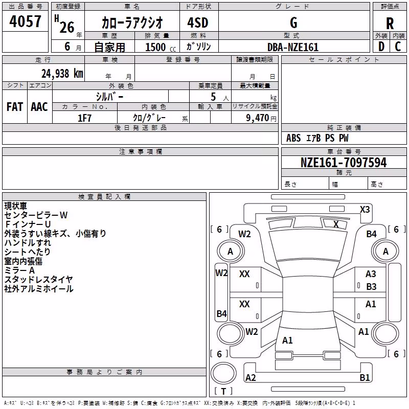TOYOTA COROLLA AXIO