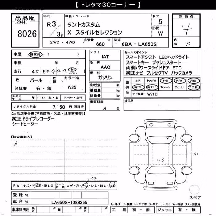 DAIHATSU TANTO