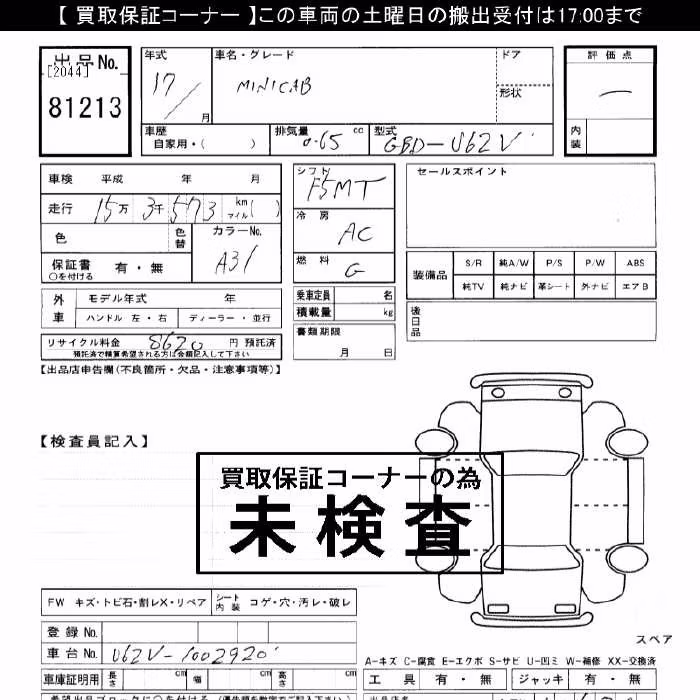 MITSUBISHI MINICAB