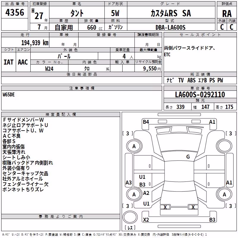 DAIHATSU TANTO