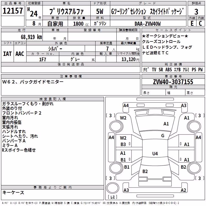 TOYOTA PRIUS ALPHA