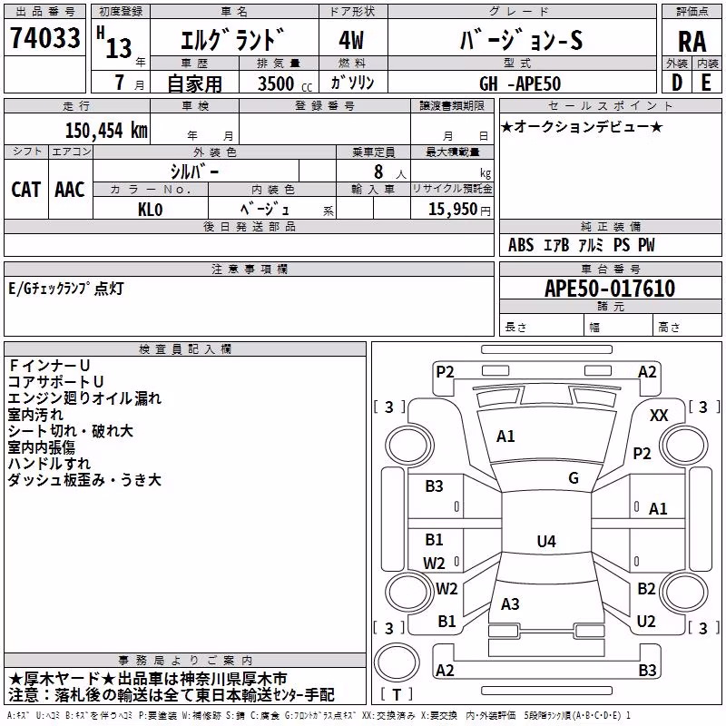 NISSAN ELGRAND