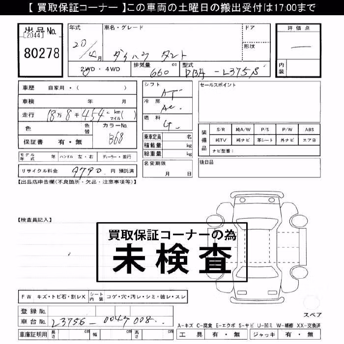 DAIHATSU TANTO