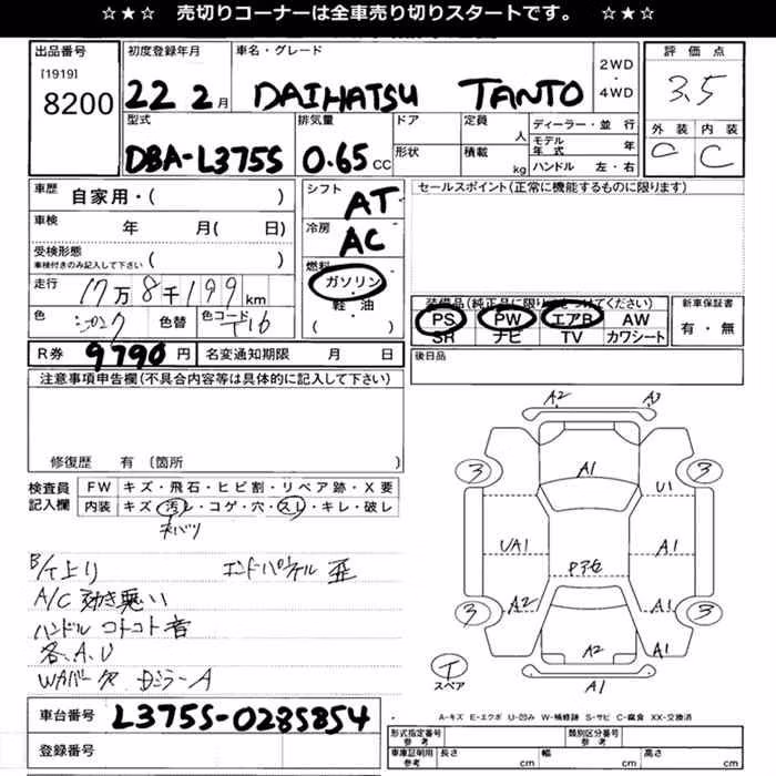 DAIHATSU TANTO