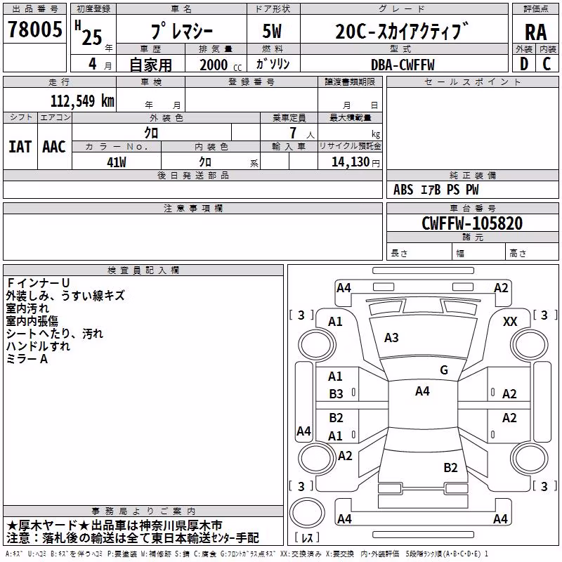 MAZDA PREMACY