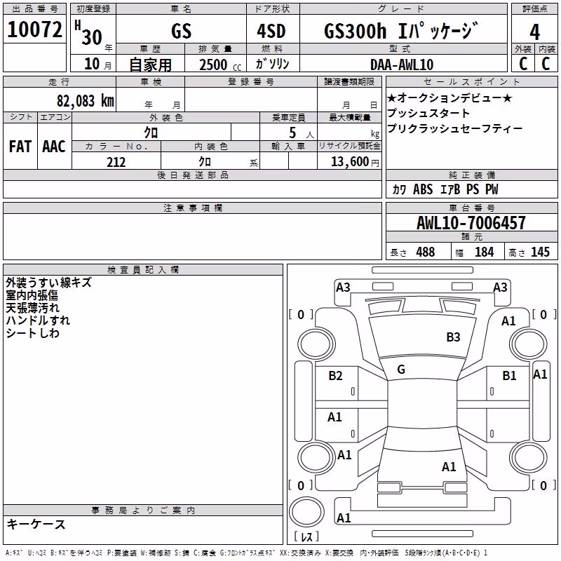 LEXUS GS300H