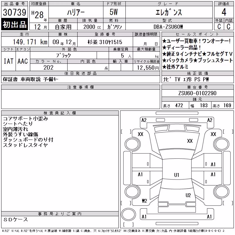 TOYOTA HARRIER