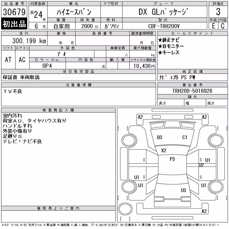 TOYOTA REGIUS ACE