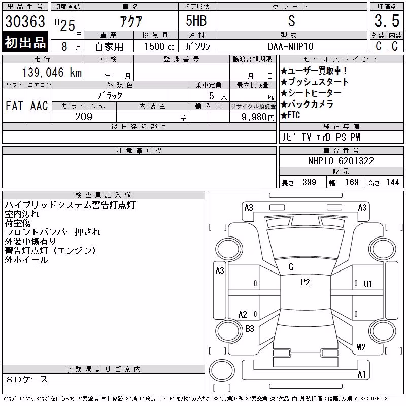 TOYOTA AQUA