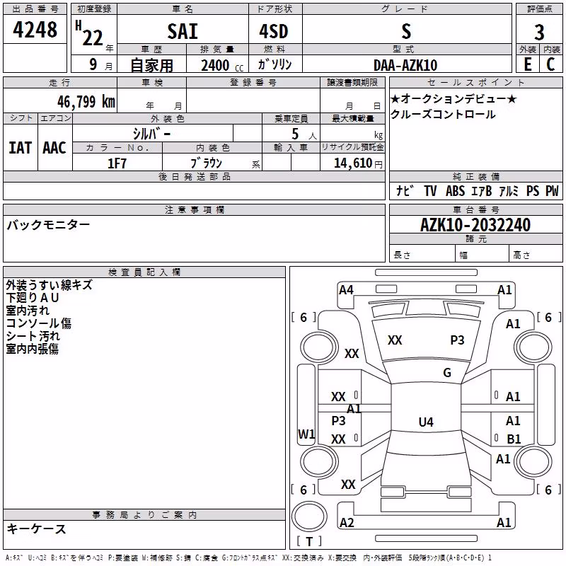 TOYOTA SAI