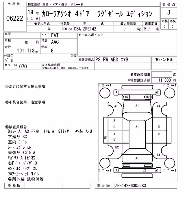 TOYOTA COROLLA AXIO