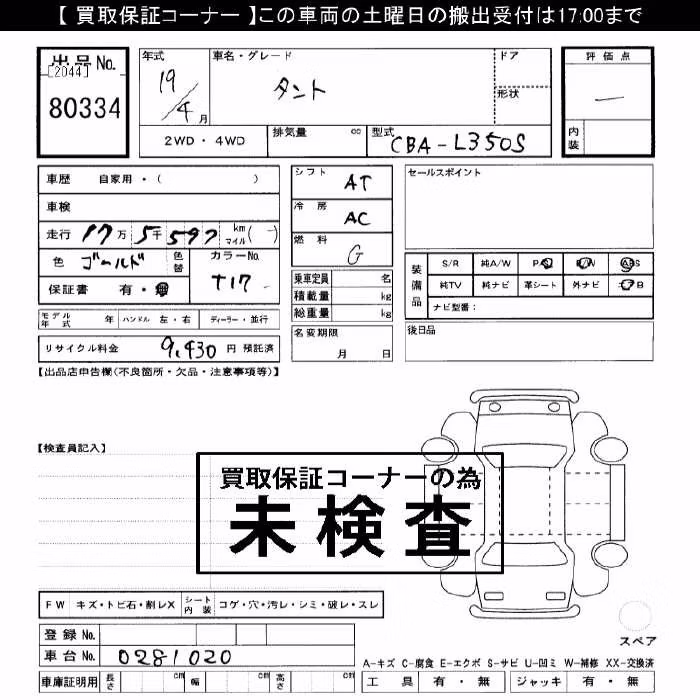 DAIHATSU TANTO