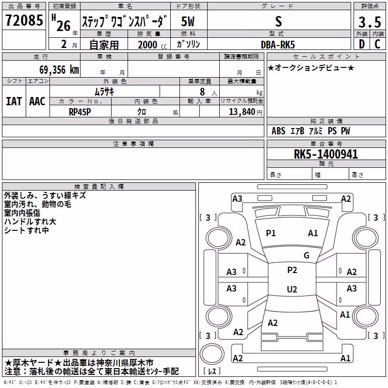 HONDA STEPWGN
