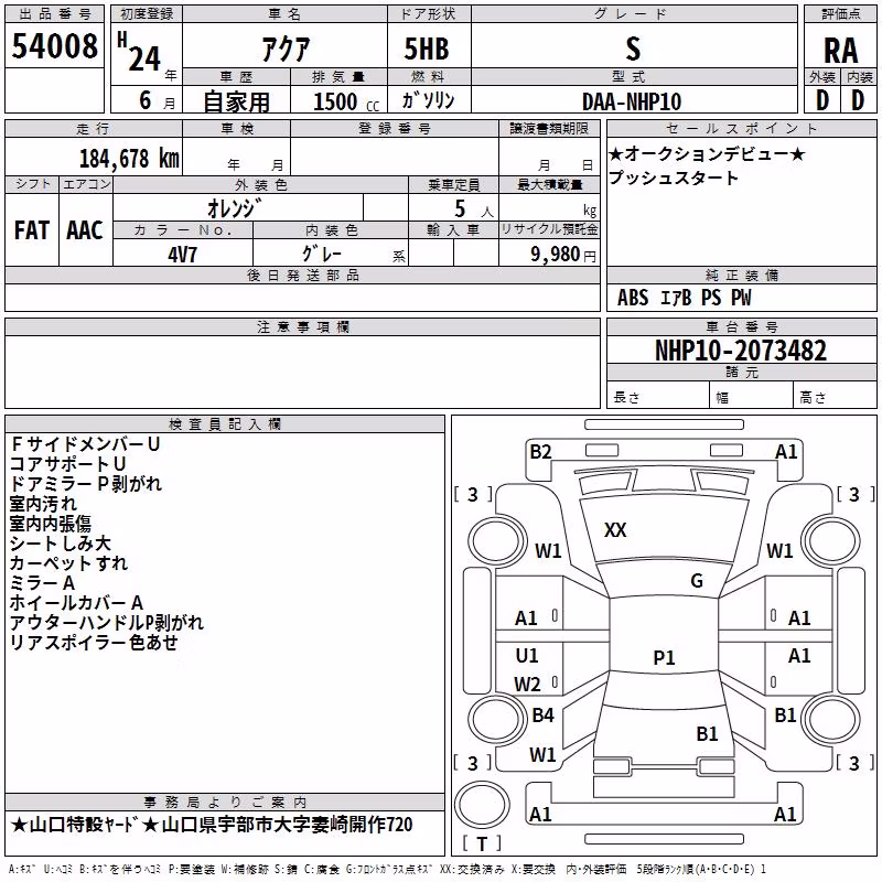 TOYOTA AQUA