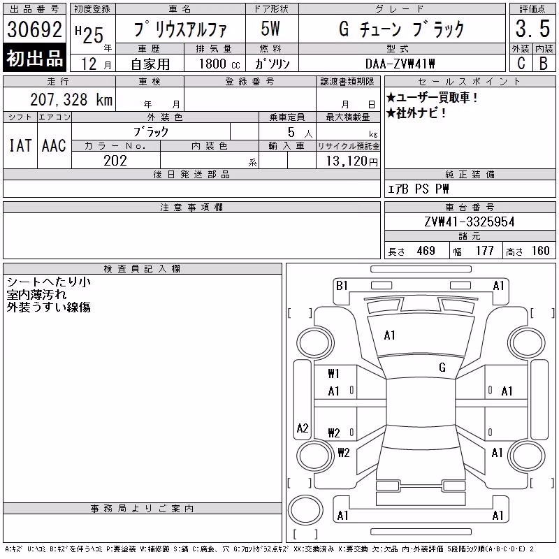 TOYOTA PRIUS ALPHA