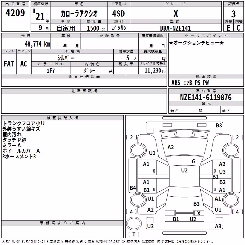 TOYOTA COROLLA AXIO