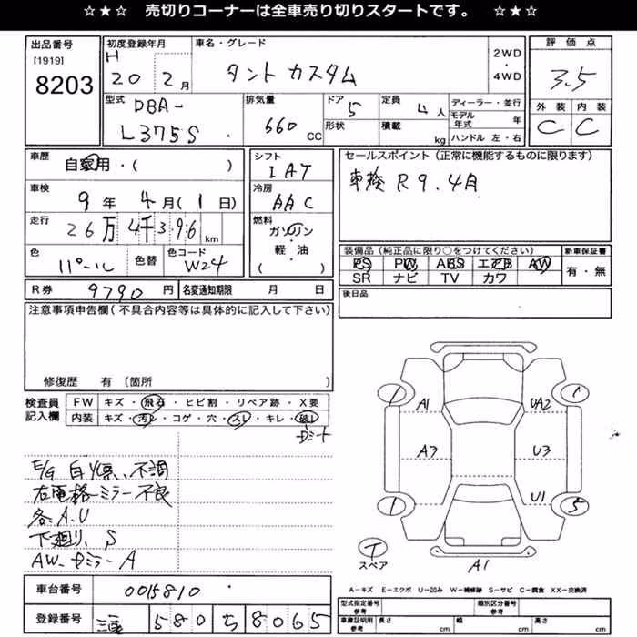 DAIHATSU TANTO