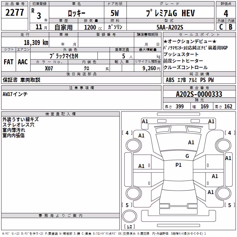 DAIHATSU ROCKY