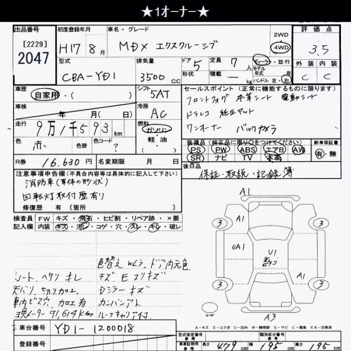 HONDA MDX