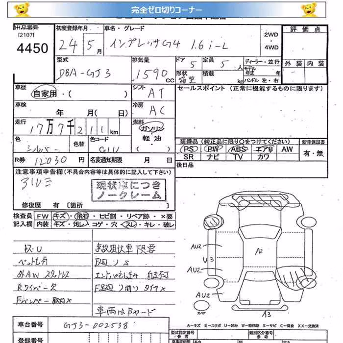 SUBARU IMPREZA