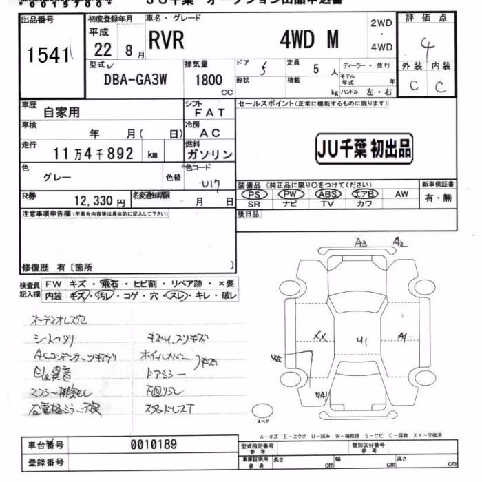MITSUBISHI RVR