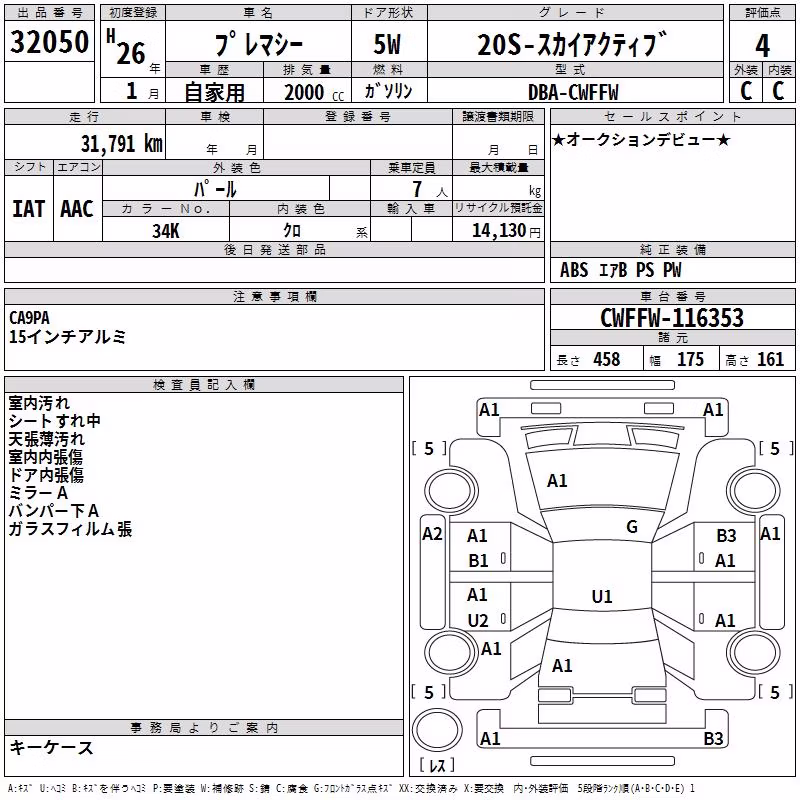 MAZDA PREMACY