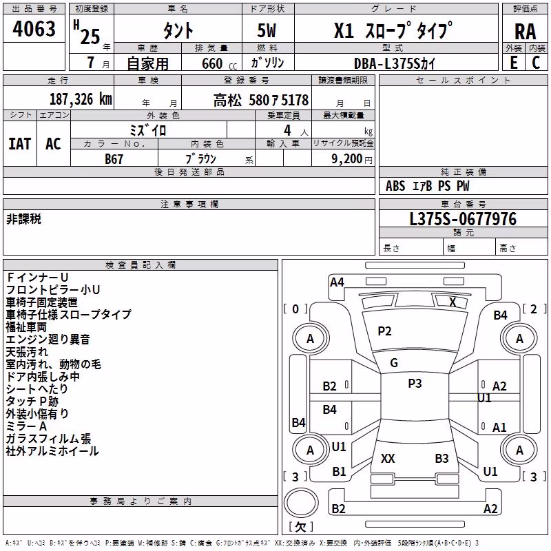 DAIHATSU TANTO