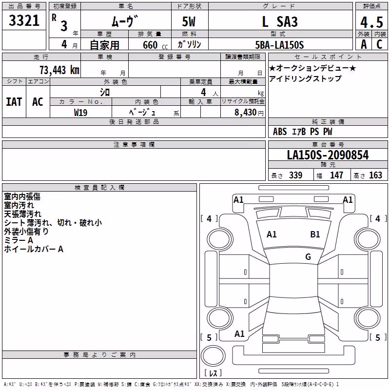 DAIHATSU MOVE