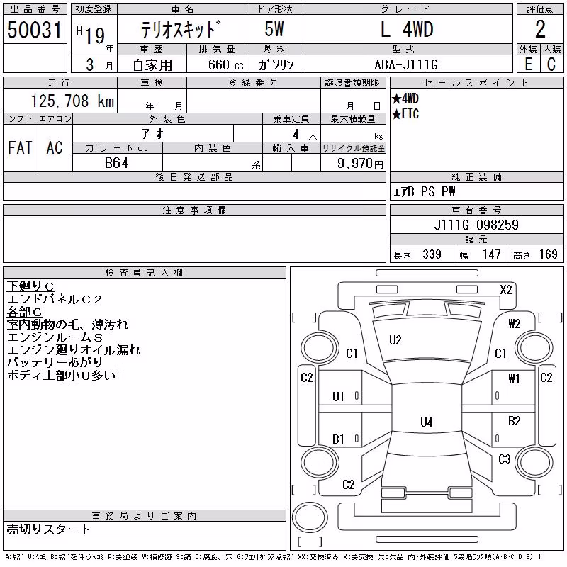 DAIHATSU TERIOS KID