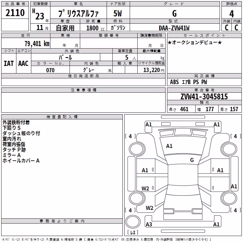 TOYOTA PRIUS ALPHA