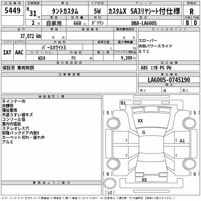 DAIHATSU TANTO