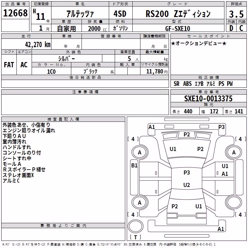 TOYOTA ALTEZZA